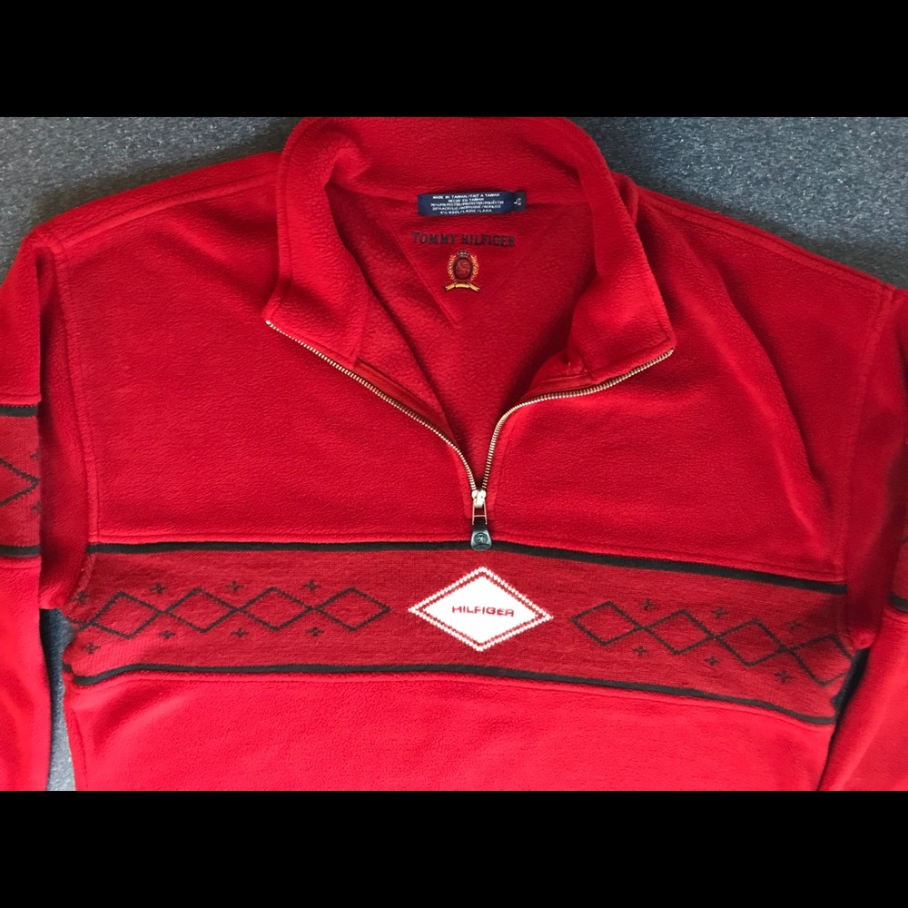 Tommy Hilfiger Soft Fleece Pullover Sweater size L